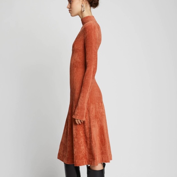 Proenza Schouler White Label Chenille Turtleneck Dress - Picture 5 of 6